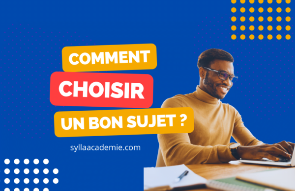 comment choisir un sujet de mémoire en finance