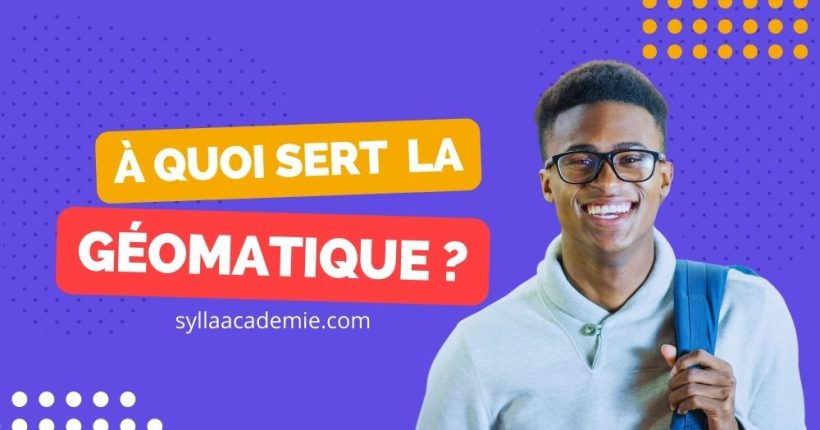 A quoi sert la géomatique - Sylla Académie