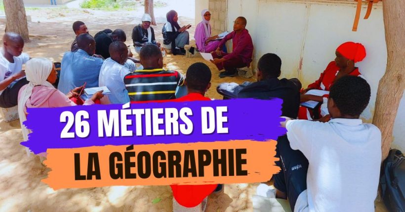 Quels sont les métiers de la géographie