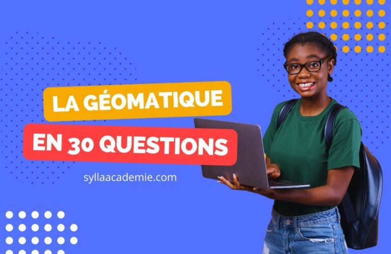 La Géomatique En 30 Questions