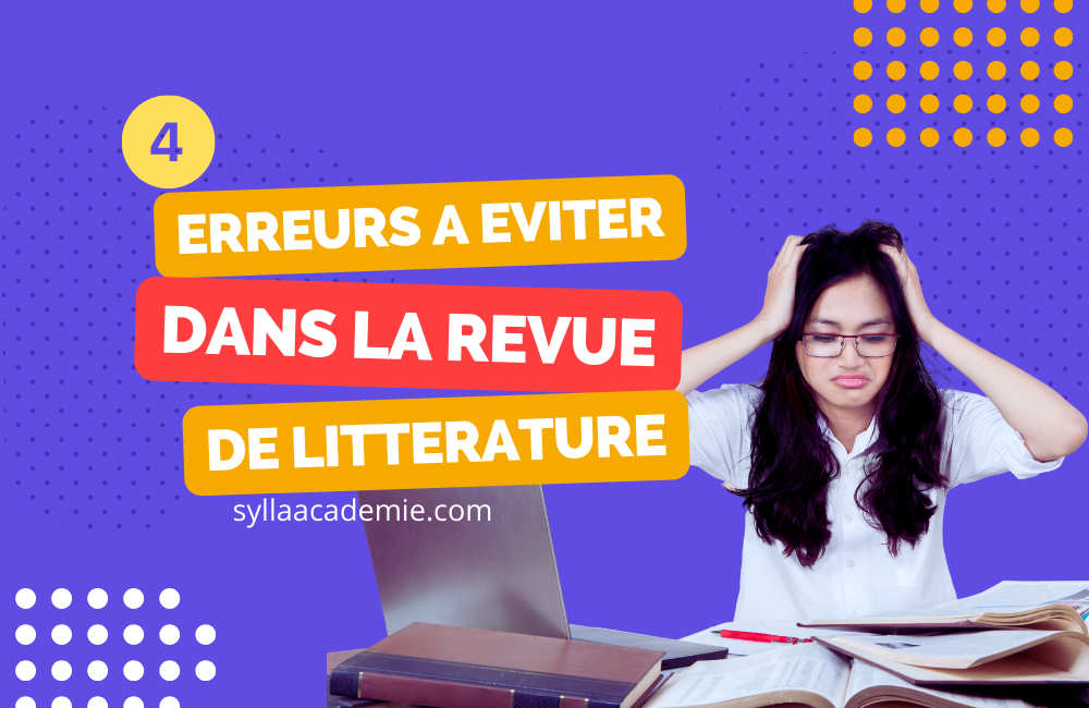 Erreurs dans la Revue de la Littérature