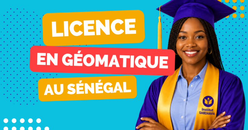Licence en géomatique au Sénégal