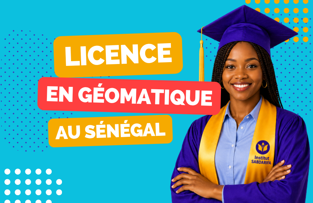 Licence en géomatique au Sénégal