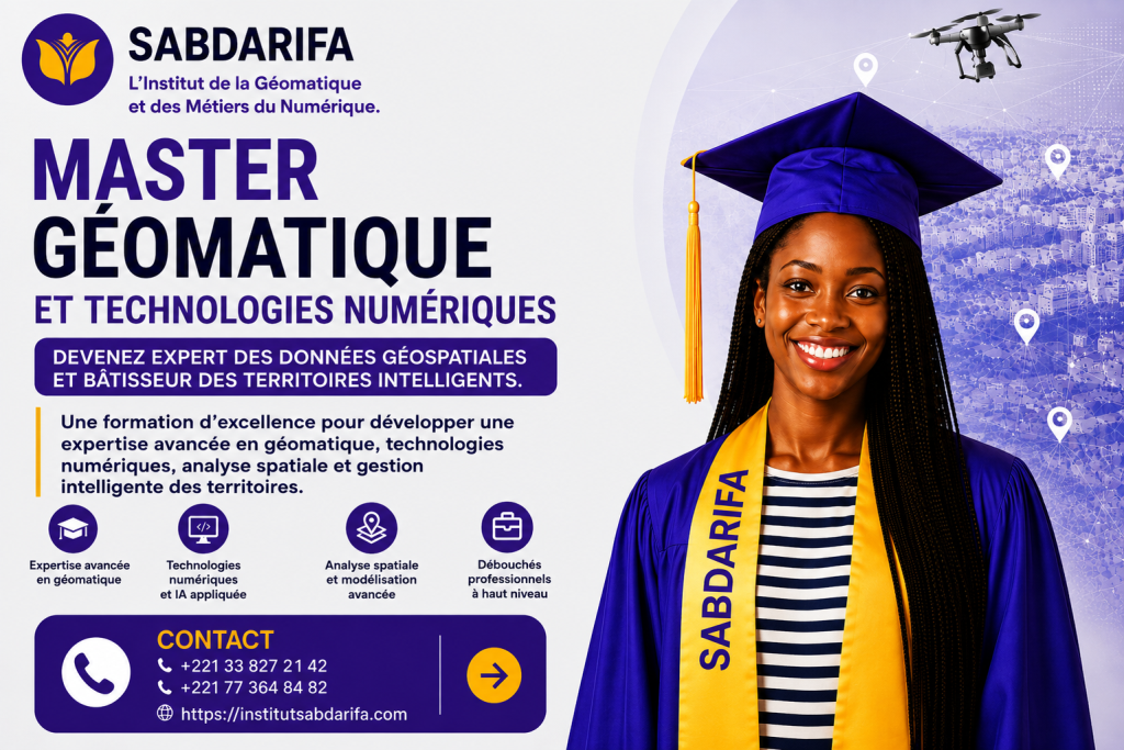 Master en Géomatique au Sénégal